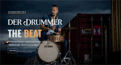 Desktop Screenshot of derdrummer.ch